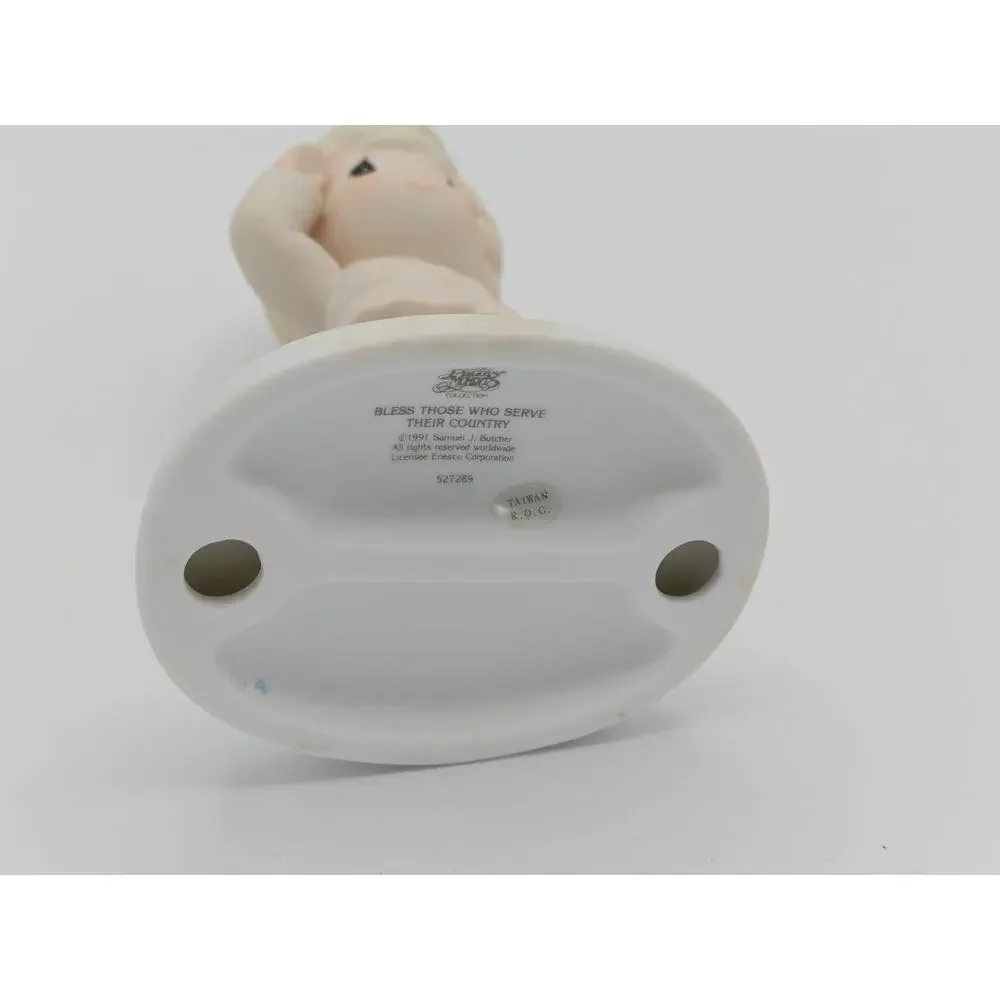 Precious Moments Bless Those Who Serve Their Country Figurine 1991 Enesco 527289